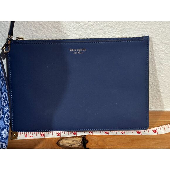 Kate Spade New York Spade Flower Monogram Sutton Medium Tote Bag With Pouch - Picture 7 of 10